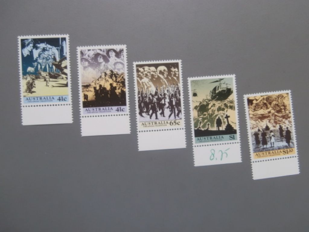 Postzegels Australië 1990 / Anzac Veldtocht WOI