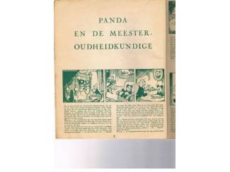 Stripboeken Panda en de meester-oudheidkundige 1953