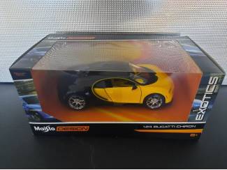 Auto's Bugatti Chiron Schaal 1:24