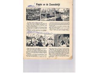Stripboeken Kappie De zeewedstrijd ca. 1957 3e druk