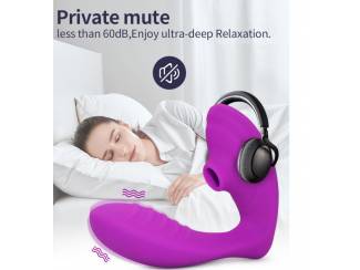 Speeltjes Twee in een sucking vibration vibrator