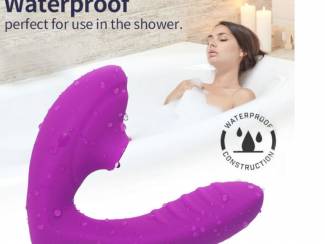Speeltjes Twee in een sucking vibration vibrator