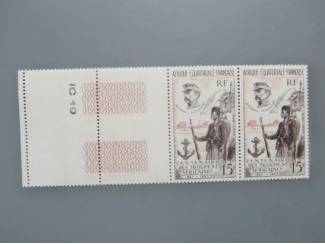 Postzegels Afrika Equatoriale 1957 / African Troops