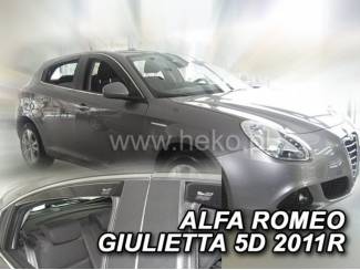 Alfa Romeo onderdelen Alfa Romeo zijwindschermen pasvorm donker getint oa 159 147