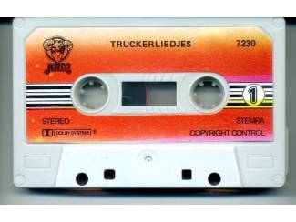 Cassettebandjes Truckerliedjes 12 nrs cassette ZGAN  Label: RAM Cataloge: 7230 Op