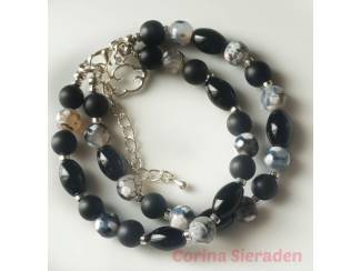 Armbandenset van natuursteen