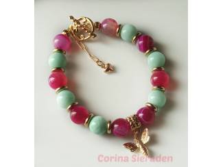 Sieraden en Tassen Ketting van edelsteen