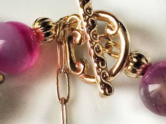 Sieraden en Tassen Armband van natuursteen