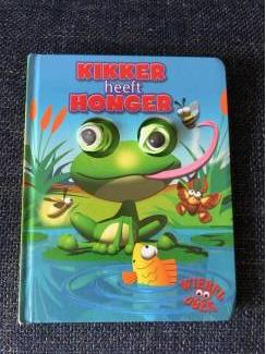 Kinderboeken Kartonboek Wiebelogen Kikker heeft honger