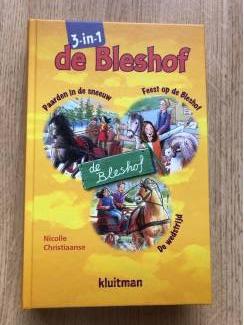 Jeugdboeken De Bleshof 3 in 1 omnibus : paard sneeuw, feest , wedstrijd.