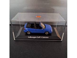 Auto's Volkswagen Golf III Cabriolet 1987 Schaal 1:43