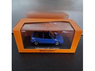 Auto's Volkswagen Golf III Cabriolet 1987 Schaal 1:43