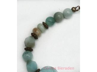 Sieraden en Tassen Armband van natuursteen