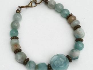 Sieraden en Tassen Armband van natuursteen