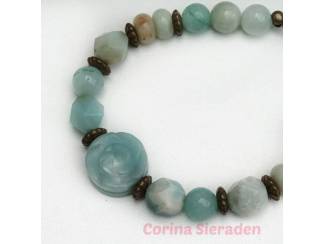 Sieraden en Tassen Armband van natuursteen