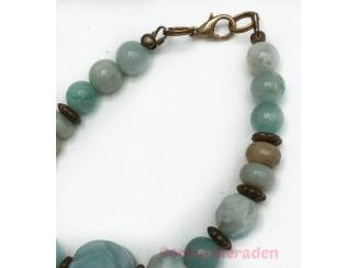 Sieraden en Tassen Armband van natuursteen