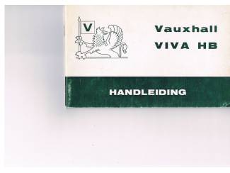 Autoboeken en Autotijdschriften Handboek Vauxhall Viva HB