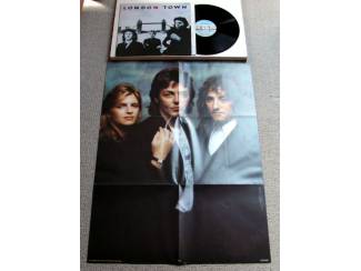 Paul Mccartney Wings – London Town 14 nrs LP + Poster 1978