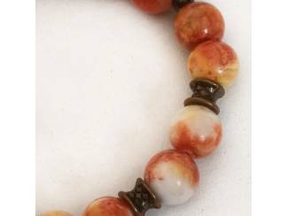 Sieraden en Tassen Armband van natuursteen
