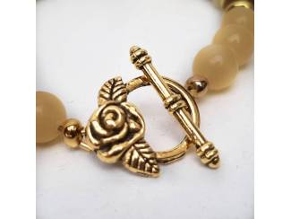 Sieraden en Tassen Armband van natuursteen