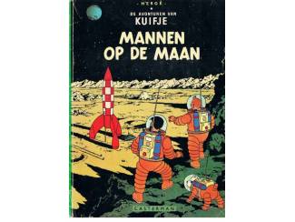 Stripboeken Kuifje – Mannen op de maan