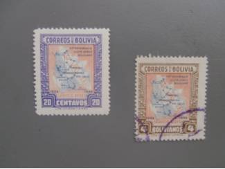 Postzegels Bolivia 1945 - Airmail
