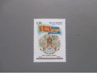 Postzegels Ceylon - Sri Lanka 1999 / Army