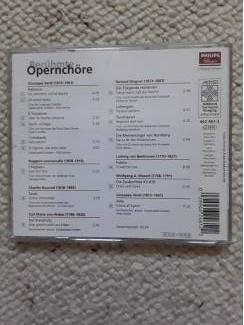 CD Flieg Gedanke - Berühmte  Opernchöre - Operakoren - opera