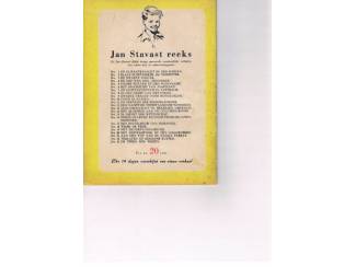 Avontuur en Actie Jan Stavast Reeks nr. 21