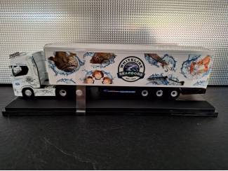 Vrachtwagens Scania S Series Highline Fridge Whitelink Seafoods Schaal 1:76