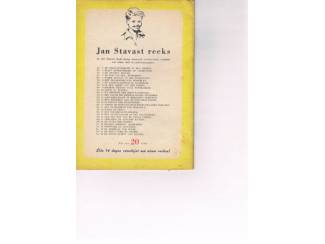 Avontuur en Actie Jan Stavast Reeks nr. 25