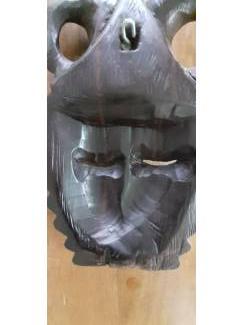 Curiosa Houten masker uit Ivoorkust