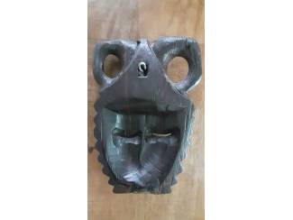 Curiosa Houten masker uit Ivoorkust