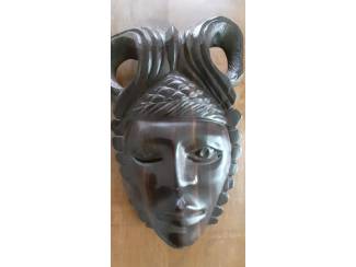 Curiosa Houten masker uit Ivoorkust