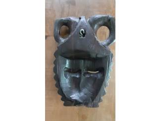 Curiosa Houten masker uit Ivoorkust