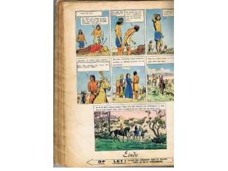 Antiquarische strips Corentin bij de roodhuiden