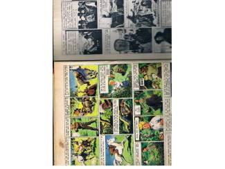 Antiquarische strips Corentin bij de roodhuiden