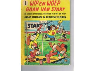 Stripboeken Wip en Woep – nr. 1 – Wip en Woep gaan van start (A)