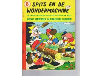Stripboeken Wip en Woep – nr. 8 – Spits en de wondermachine
