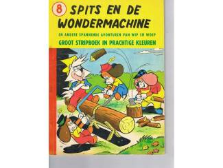 Stripboeken Wip en Woep – nr. 8 – Spits en de wondermachine (A)