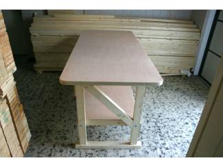 Werkbanken Stevige houten Werkbanken &ndash; werktafels - inpaktafel &ndash; tafels