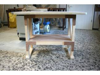 Werkbanken Stevige houten Werkbanken &ndash; werktafels - inpaktafel &ndash; tafels