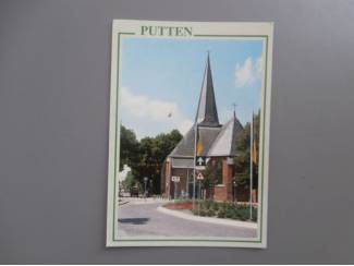 Ansichtkaart de Oude Kerk in Putten Gelderland