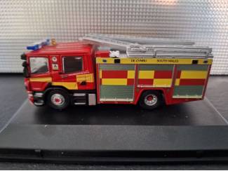 Auto's Scania Pump Ladder CP28 South Wales Fire & Rescue Schaal 1:76