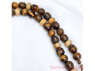 Kettingen Ketting van tiger eye