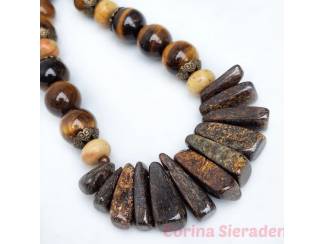 Kettingen Ketting van tiger eye