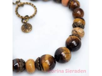 Armbanden Armband van tiger eye