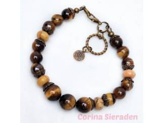 Armbanden Armband van tiger eye