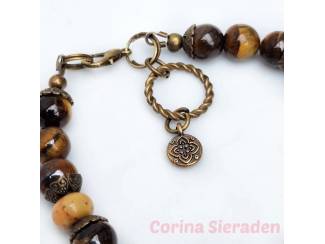 Armbanden Armband van tiger eye