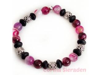 Armbanden Armbandenset van natuursteen